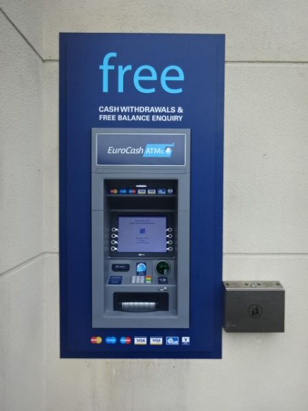 External ATM Installed in Donegal Town